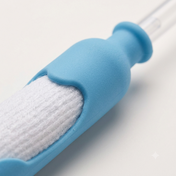 Female external catheter detail