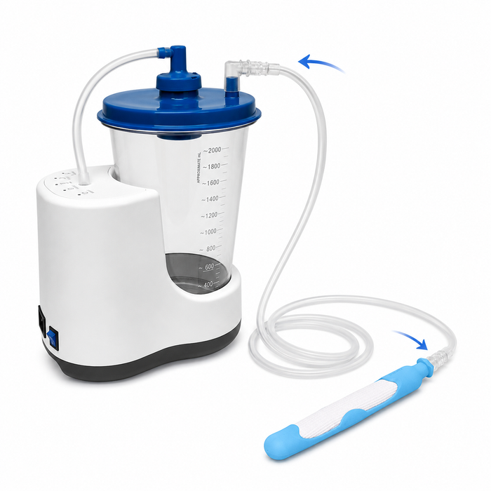 Connect tubing to the urine collection system