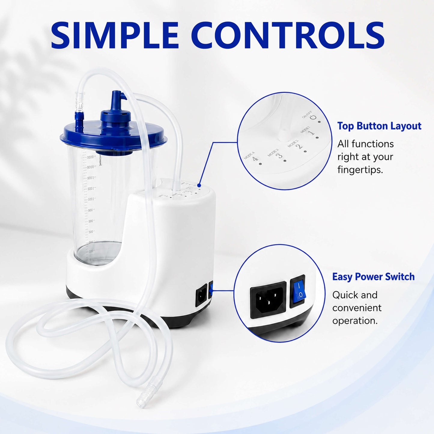 Portable Urine Collection System with Battery